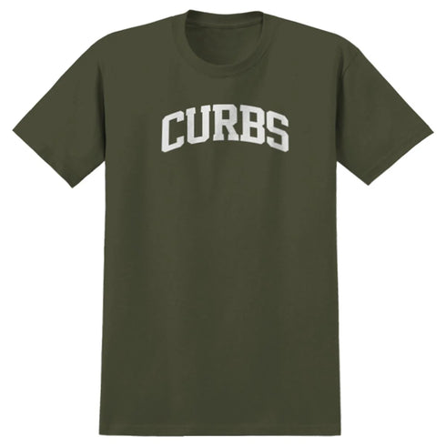 Real - Curbs Tee (Military Green) *SALE